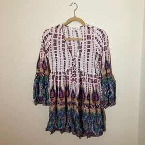 Multicolored playful dress